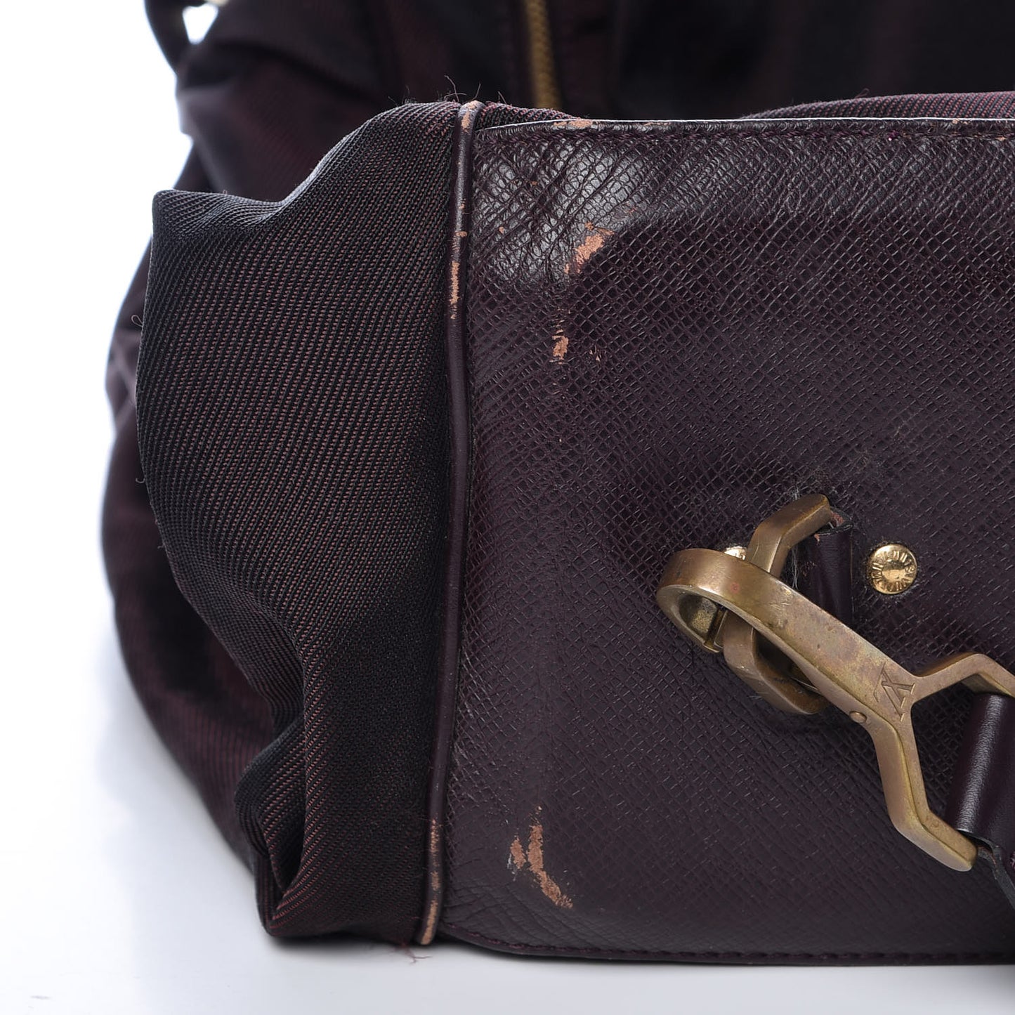 Taiga Canvas 5 Hanger Garment Carrier Bordeaux