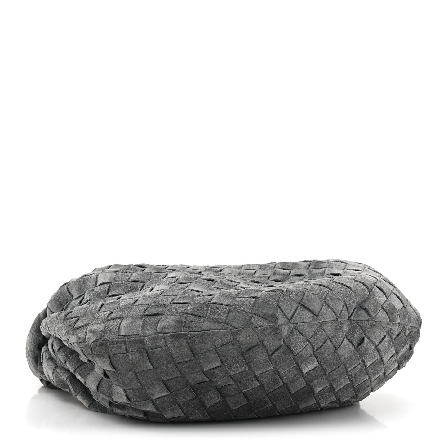 BOTTEGA VENETA Suede Calfskin Intrecciato Teen Jodie Hobo Thunder