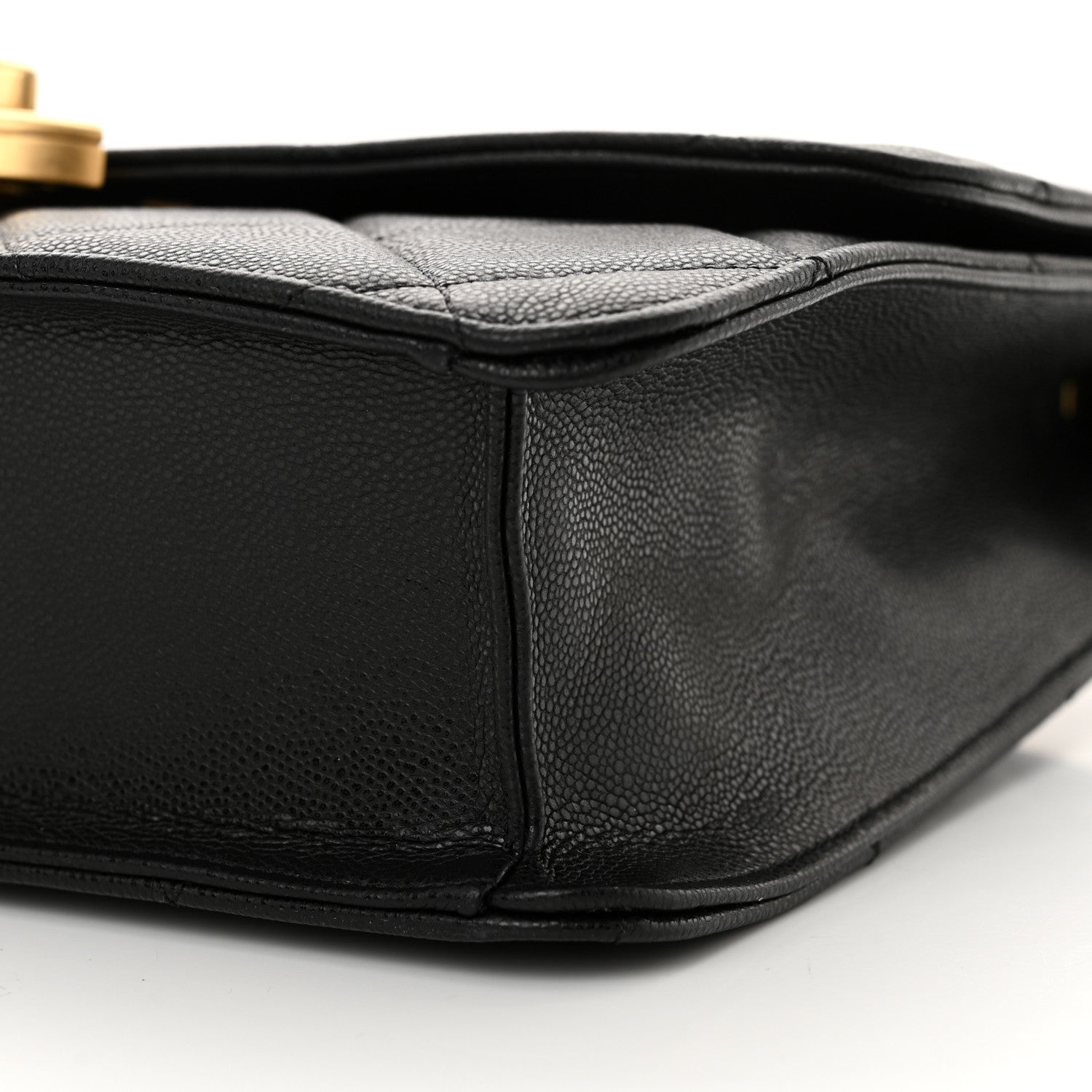 Chanel Caviar Quilted CC Large Flap Black 10 of 10