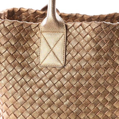 Bottega Veneta Chevre Intrecciato Intrecciato Mini Cabat Ottone 8 of 10