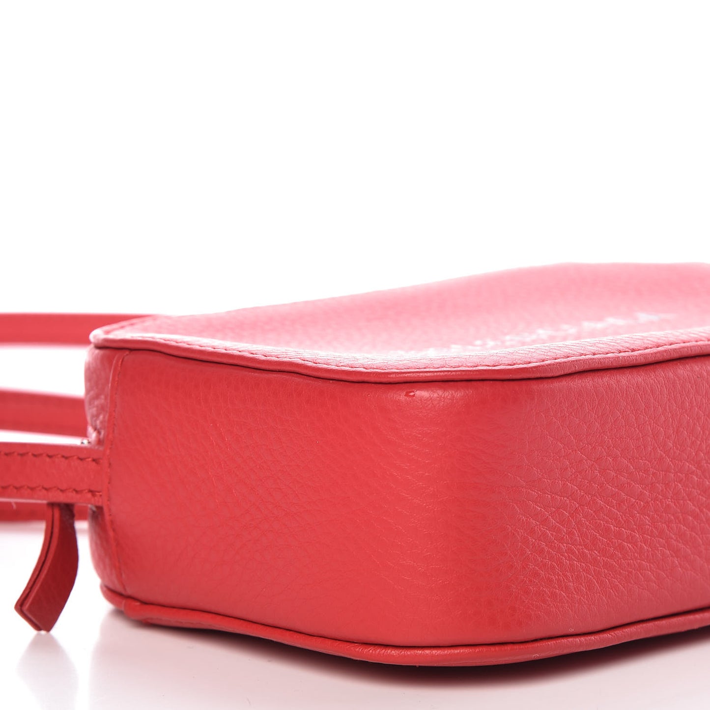 Calfskin Logo XS Everyday Camera Bag Rouge Lantern Black