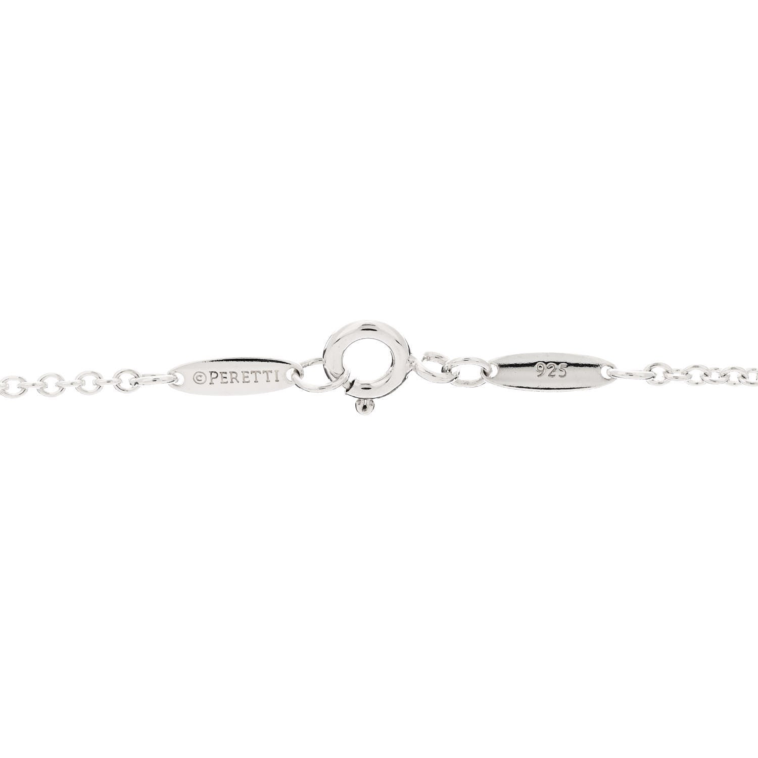 Tiffany Sterling Silver 27mm Elsa Peretti Open Heart Pendant Necklace 6 of 6