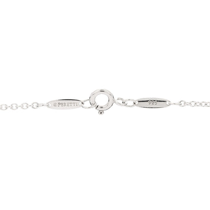 Tiffany Sterling Silver 27mm Elsa Peretti Open Heart Pendant Necklace 6 of 6