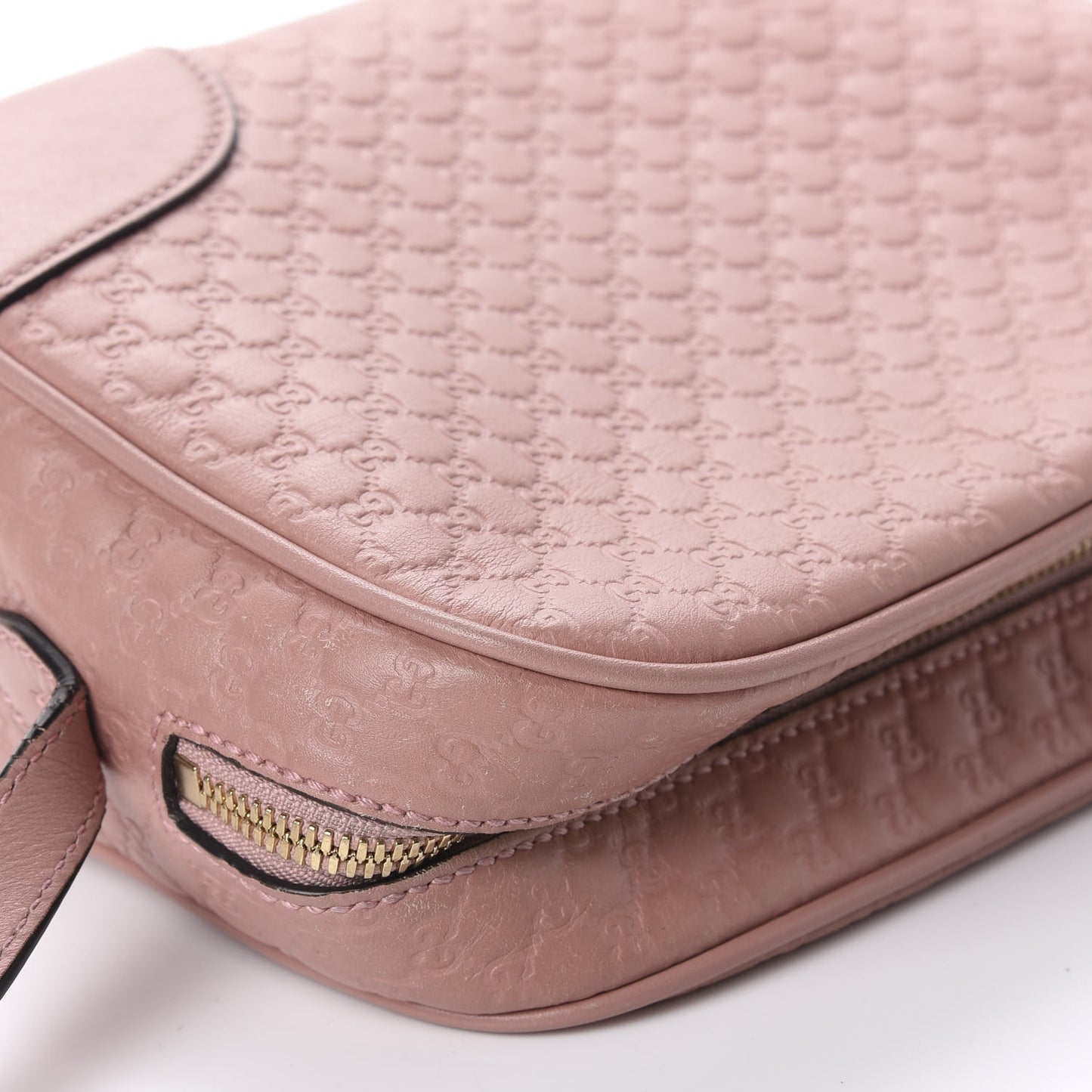 Soft Microguccissima Mini Bree Messenger Bag Soft Pink
