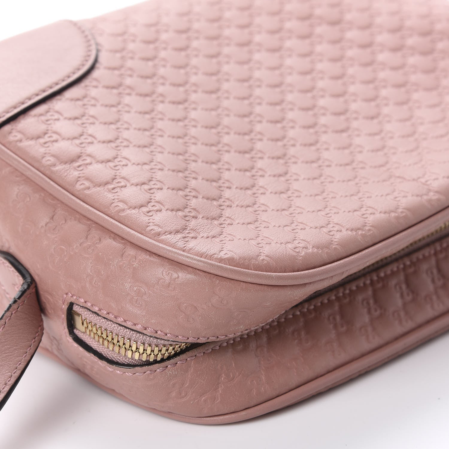 Gucci Soft Microguccissima Mini Bree Messenger Bag Soft Pink 10 of 14