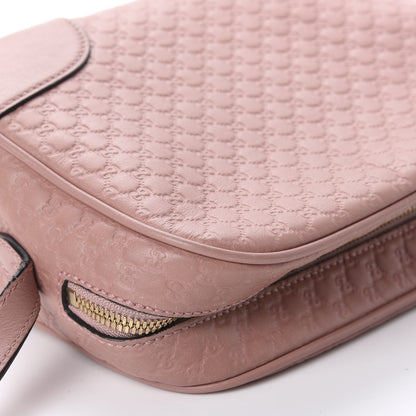 Gucci Soft Microguccissima Mini Bree Messenger Bag Soft Pink 10 of 14