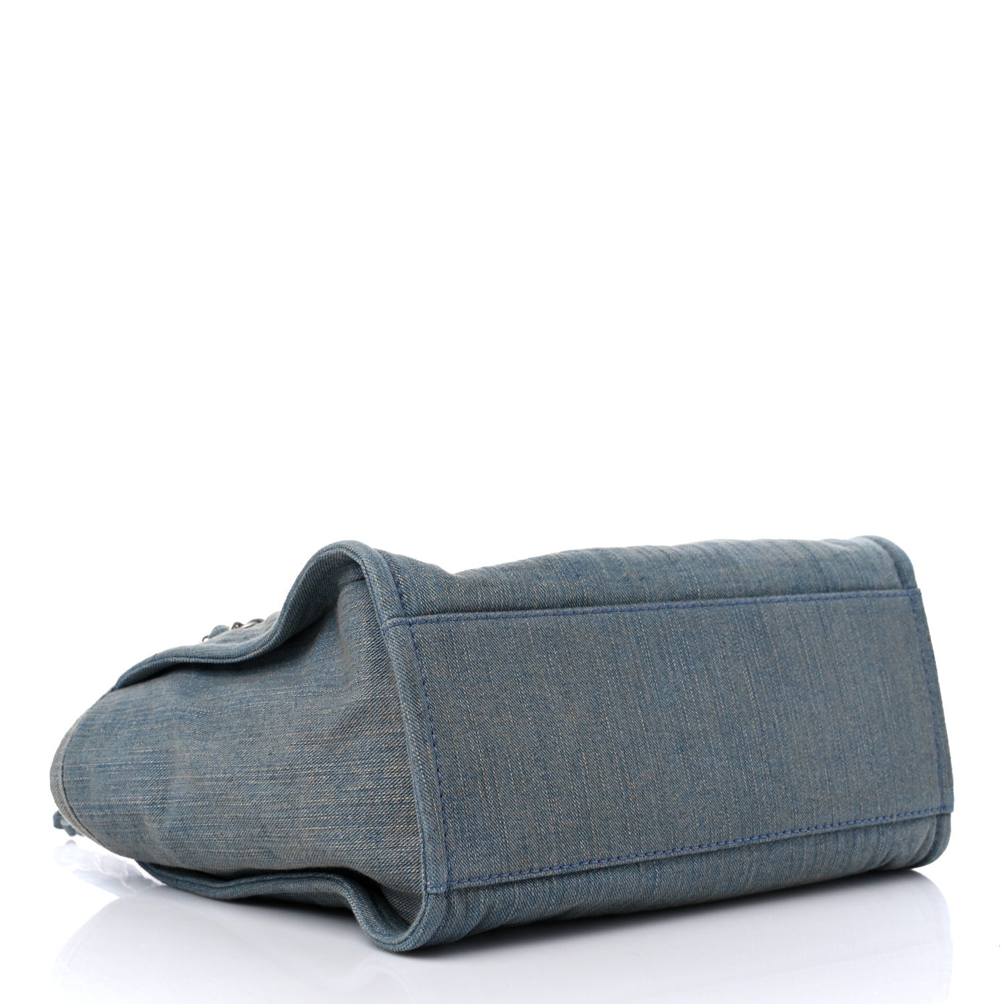 Denim Small Deauville Tote Light Blue