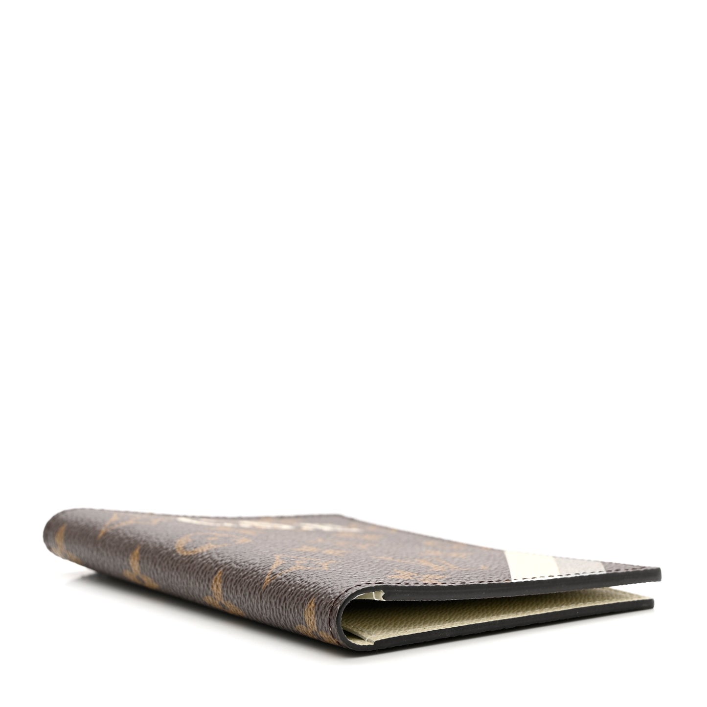 Monogram My LV Heritage Passport Cover White Gris