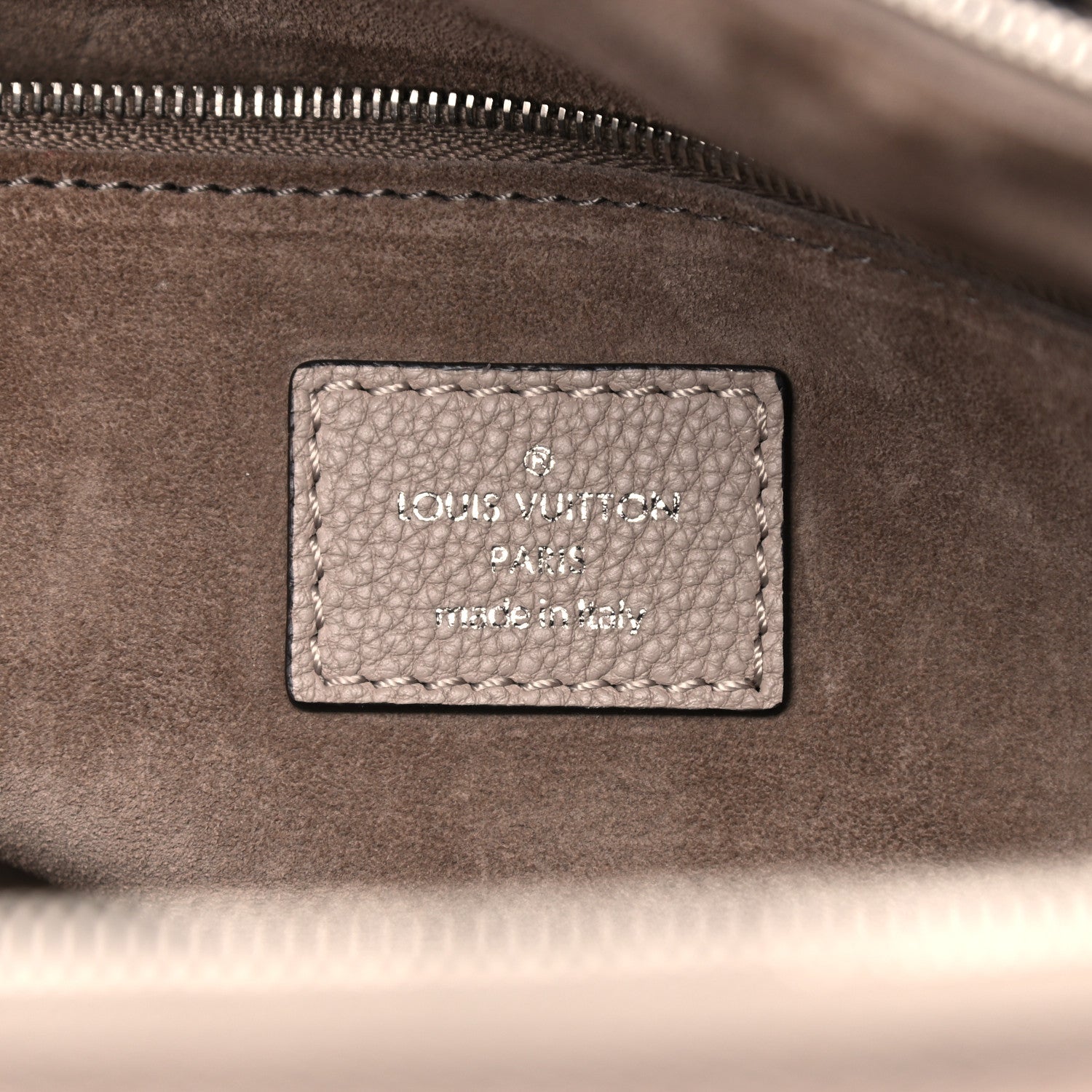 Louis Vuitton Veau Cachemire Soft Lockit MM Galet 6 of 11