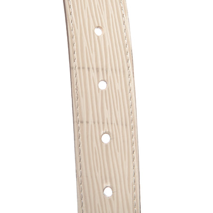 Louis Vuitton Epi 30mm LV Initiales Belt 85 34 Ivory 10 of 10