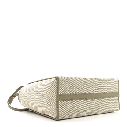 Loewe Jacquard Canvas Small Font Tote Ecru 4 of 9