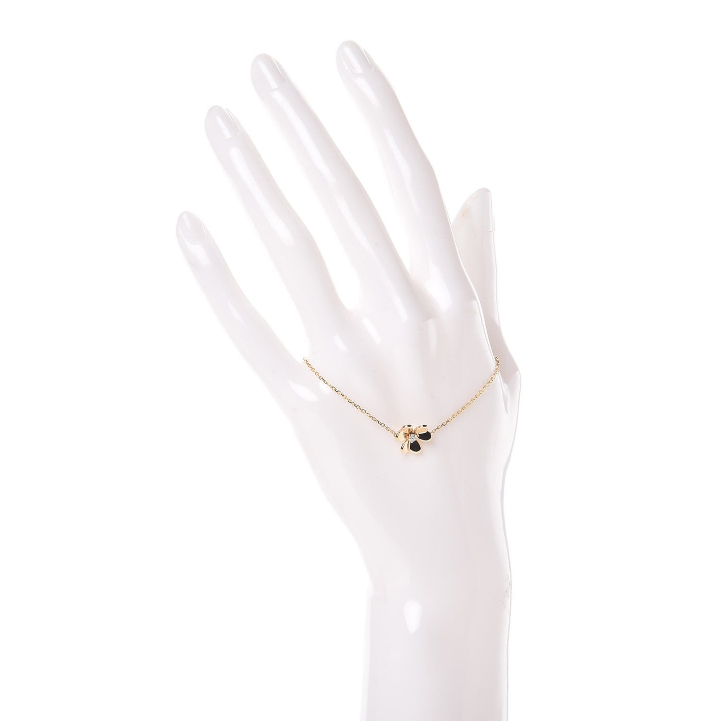 18K Yellow Gold Diamond Mini Frivole Bracelet
