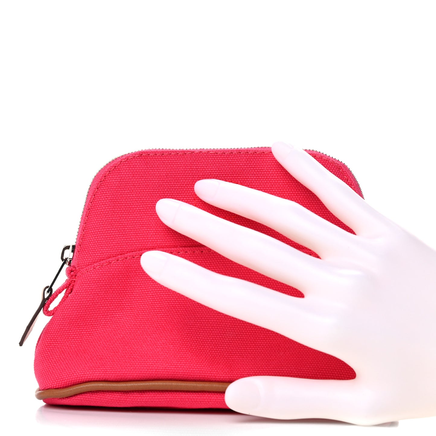 Cotton Canvas Mini Bolide Travel Cosmetic Pouch
