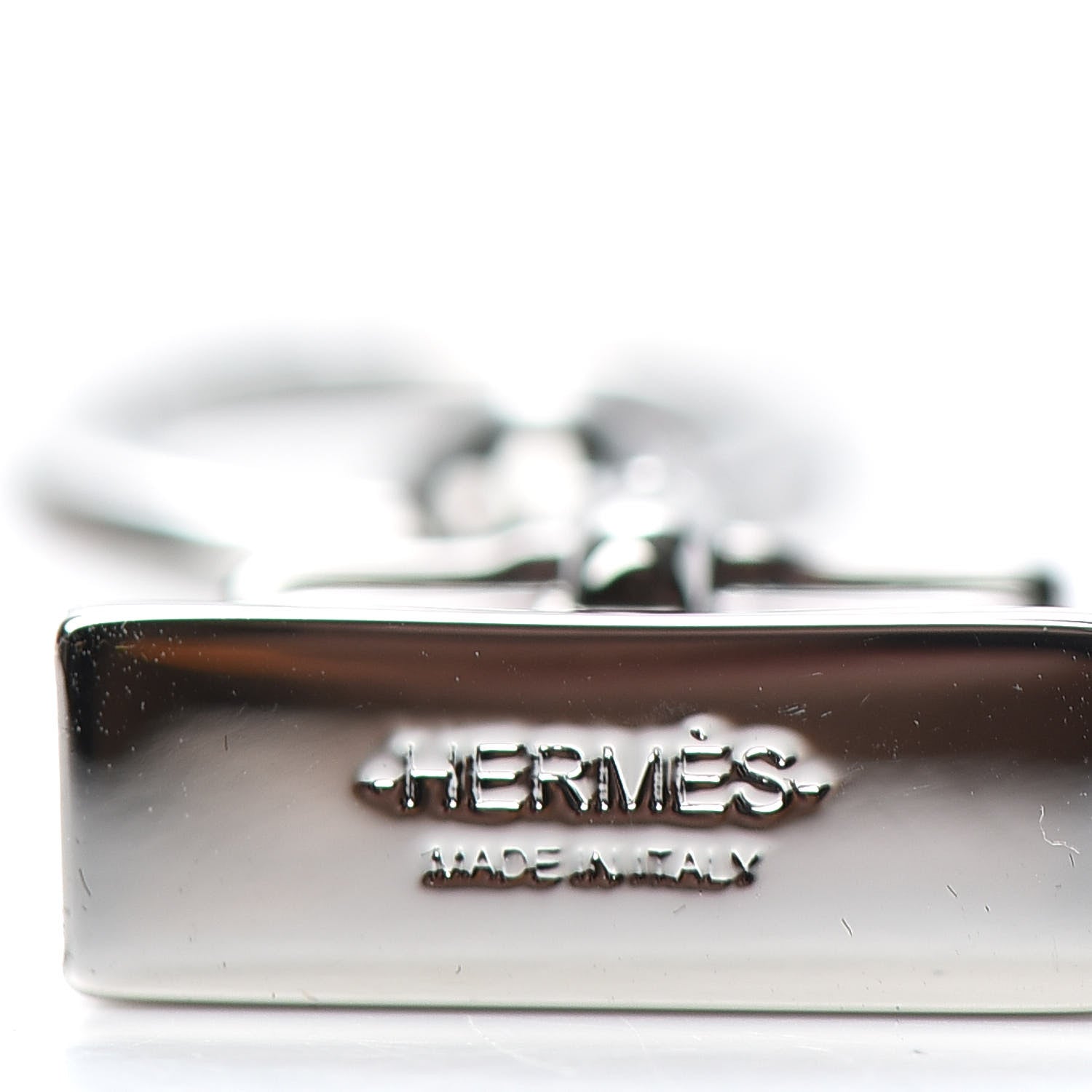 Hermes Palladium Mini Kelly Twilly Ring 3 of 4