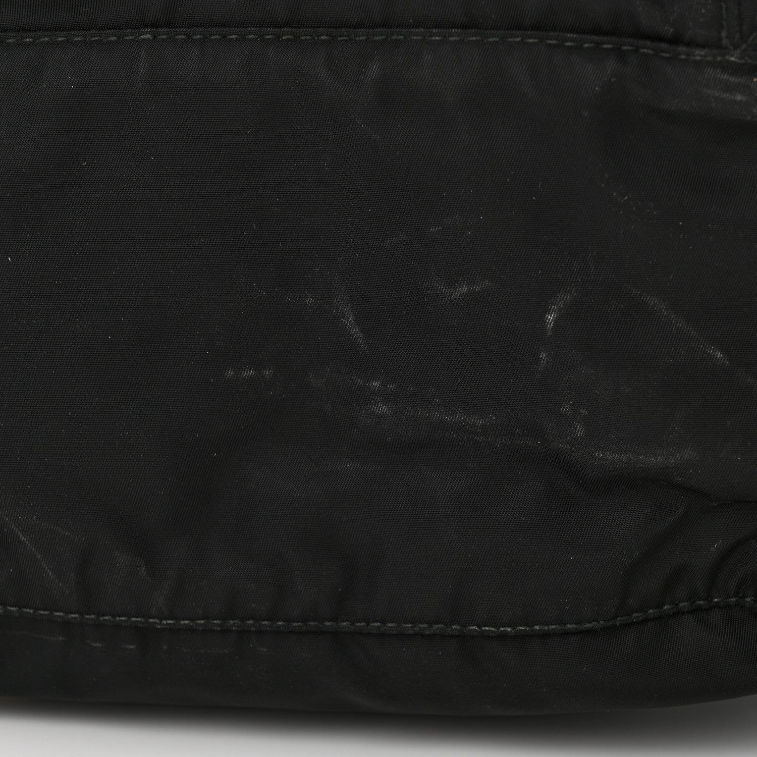 Prada Nylon New Vela Studded Messenger Bag Black 12 of 12