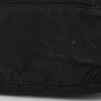 Prada Nylon New Vela Studded Messenger Bag Black 12 of 12