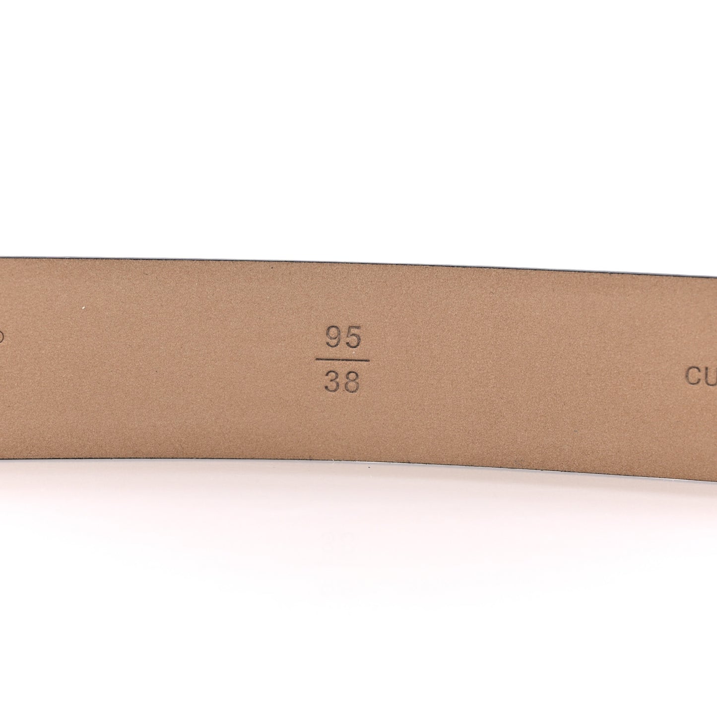 Calfskin Belt 95 38 Black