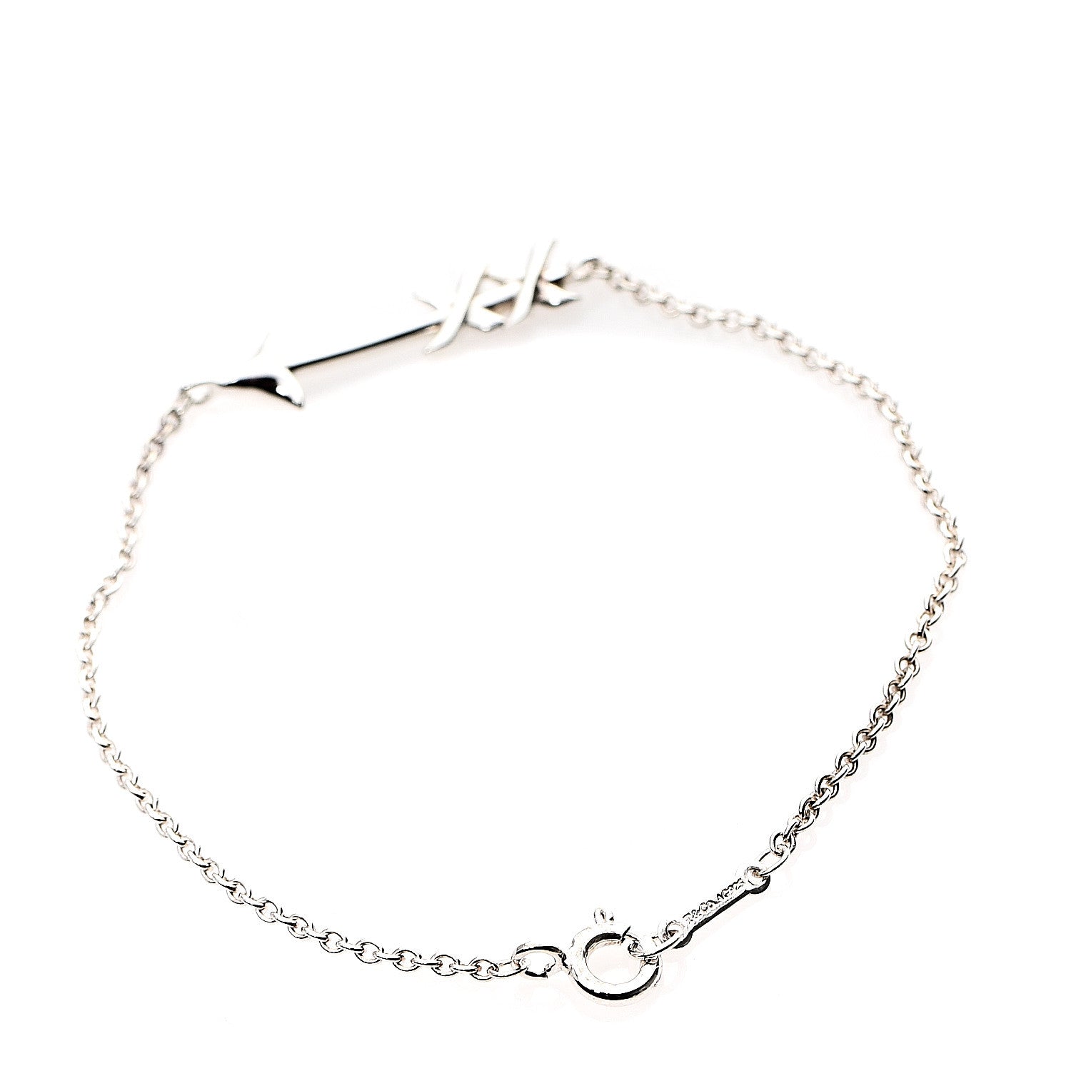 Tiffany Sterling Silver Paloma Picasso Graffiti Arrow Bracelet 2 of 5