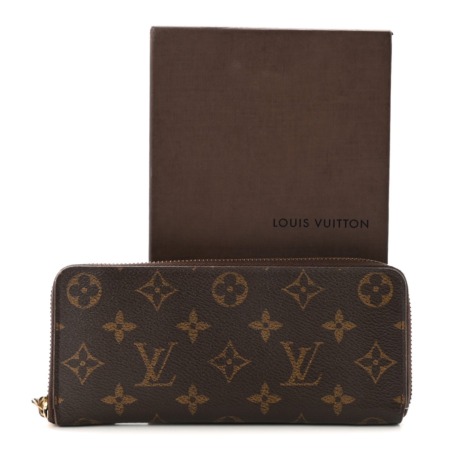Monogram Clemence Wallet Rose Ballerine