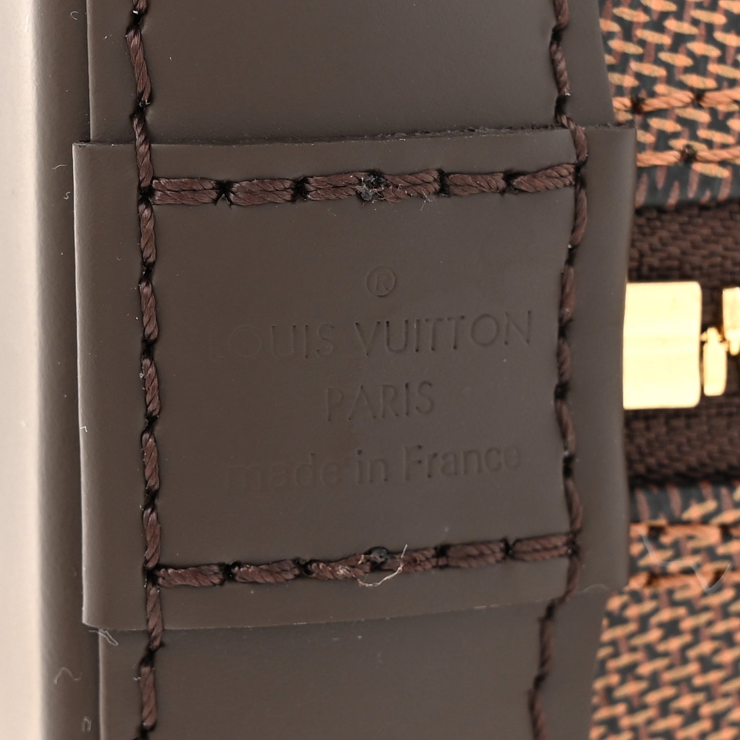 Damier Ebene Alma BB
