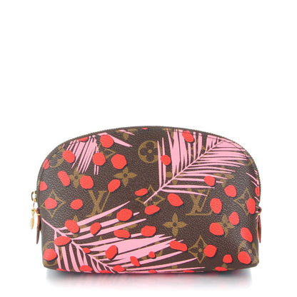 Louis Vuitton Monogram Jungle Dots Cosmetic Pouch Sugar Pink Poppy 1 of 7