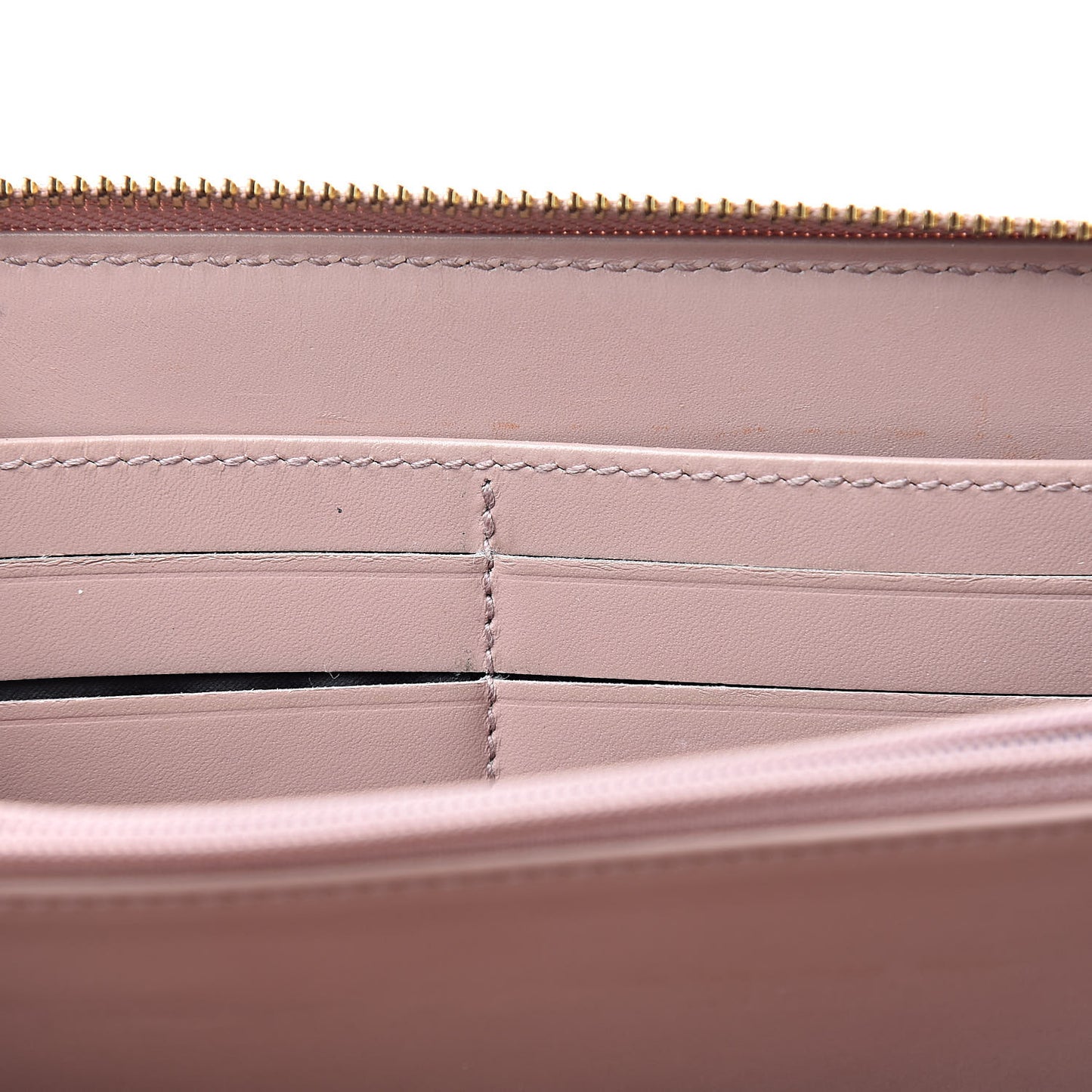 Guccissima Zip Around Wallet Pink