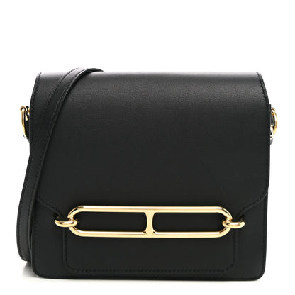 Hermes Swift Mini Sac Roulis Black 1 of 10