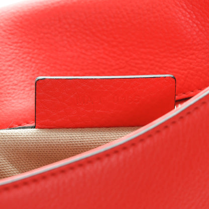 Givenchy Waxy Grained Calfskin Mini Pandora Pure Flap Bag Red 7 of 7