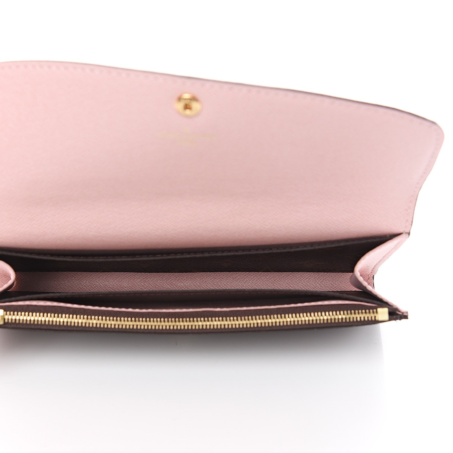 Louis Vuitton Monogram Emilie Wallet Rose Ballerine 4 of 6