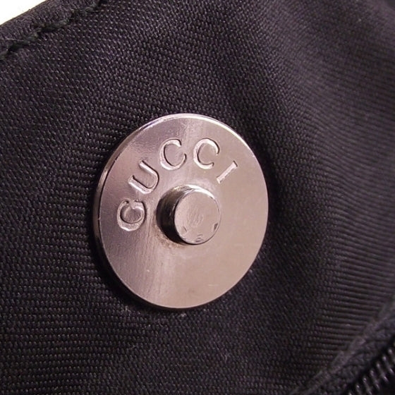 Suede Monogram Hobo Black