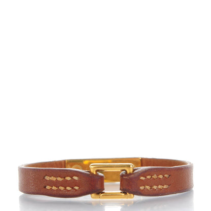 Hermes Barenia Micro Rivale Bracelet XS Fauve 3 of 7