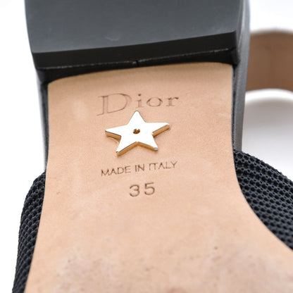 Christian Dior Fabric Ribbon Embroidered J'Adior Sling-Back Ballet Flats 35 Black 10 of 15