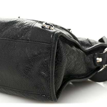 Balenciaga Agneau Classic Silver Hardware S City Black 11 of 13