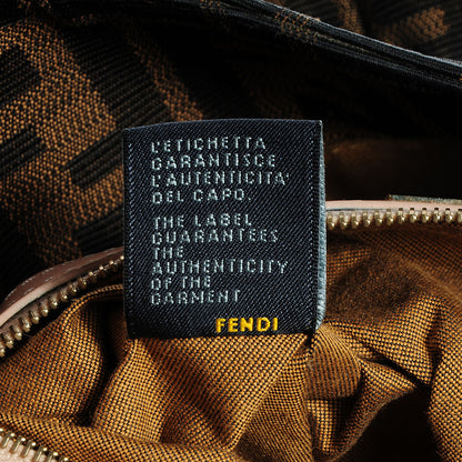 Fendi Zucca Medium Chef Shoulder Bag Tobacco Pink 9 of 10
