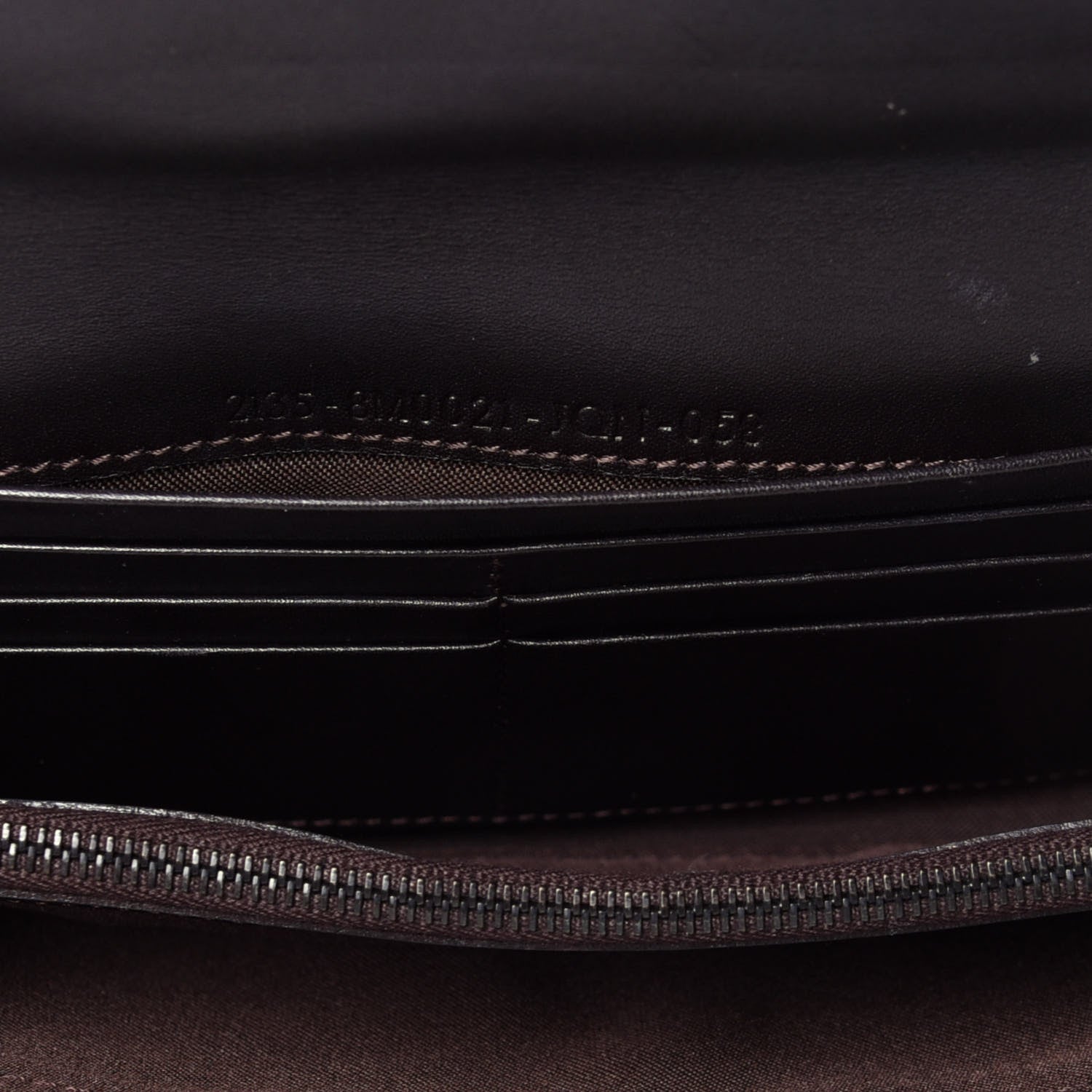 Fendi Zucchino Forever Continental Wallet Brown 5 of 12