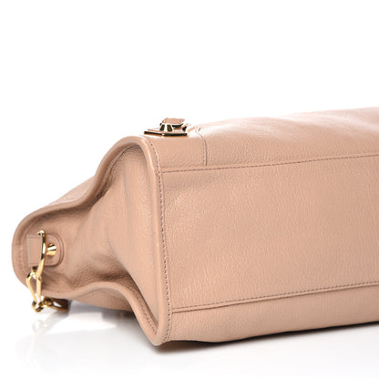 Balenciaga Chevre Gold Metallic Edge Hardware City Rose Des Sables 6 of 11