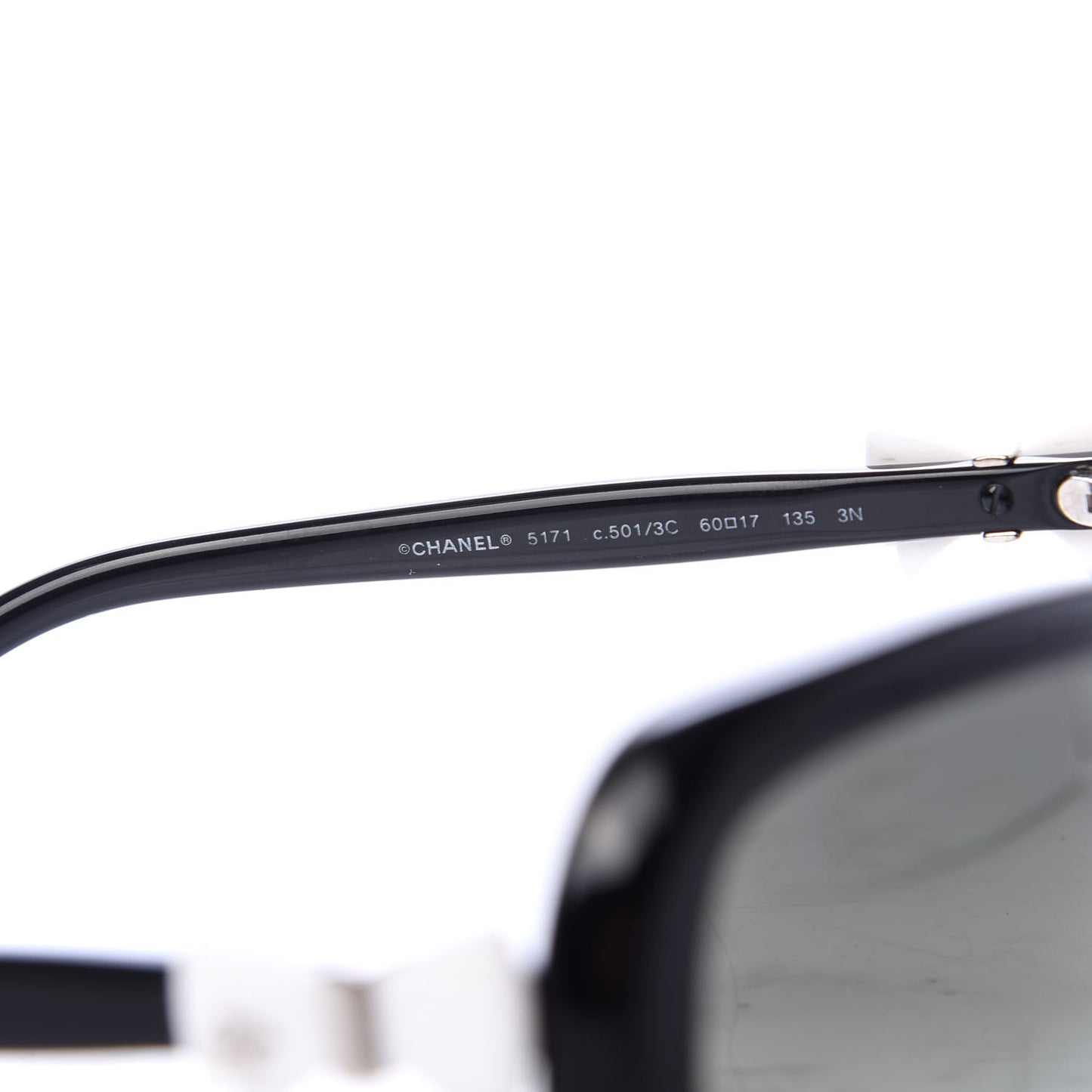 CC Bow Sunglasses 5171 Black White