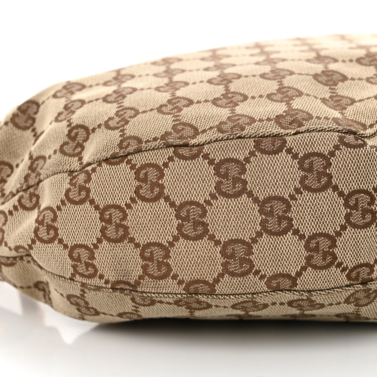 Gucci Monogram Bamboo Ring Hobo Aubergine 9 of 13