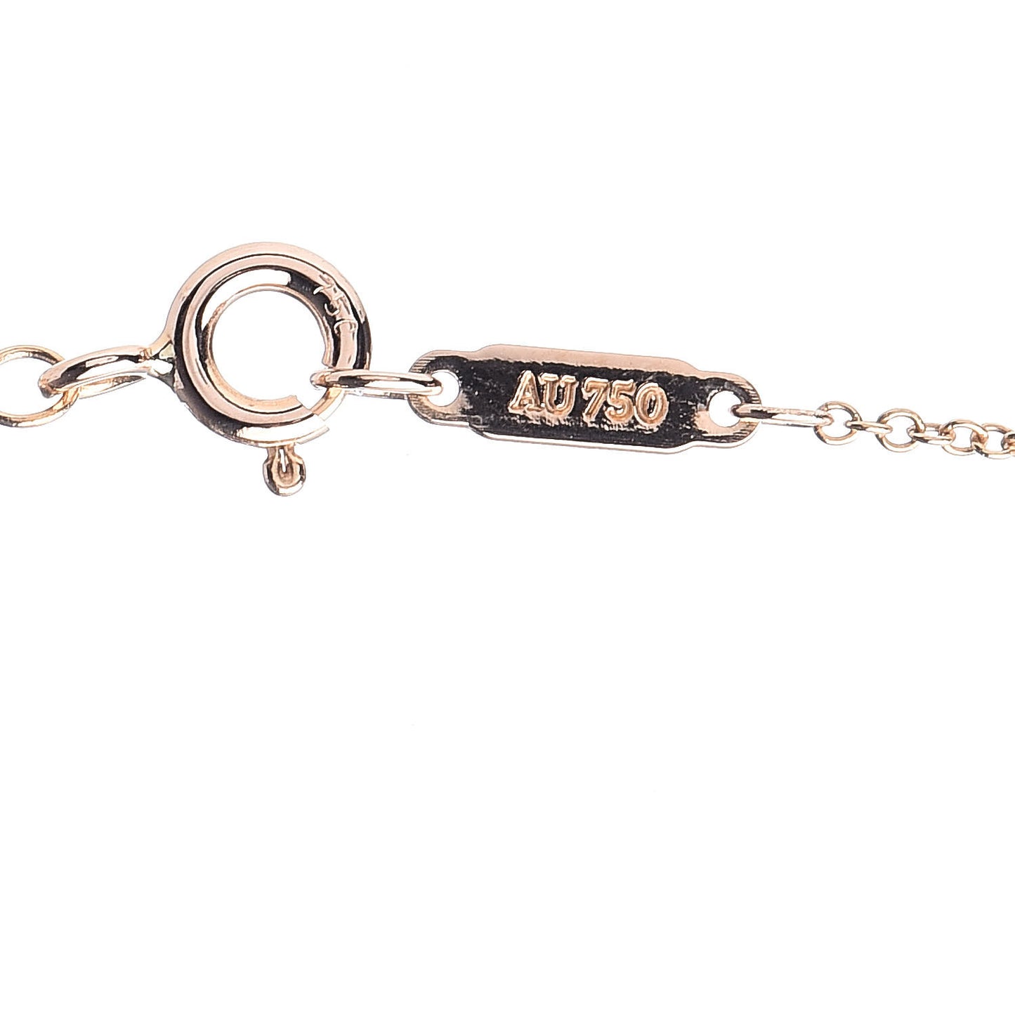 18K Rose Gold Diamond Somerset Pendant Necklace