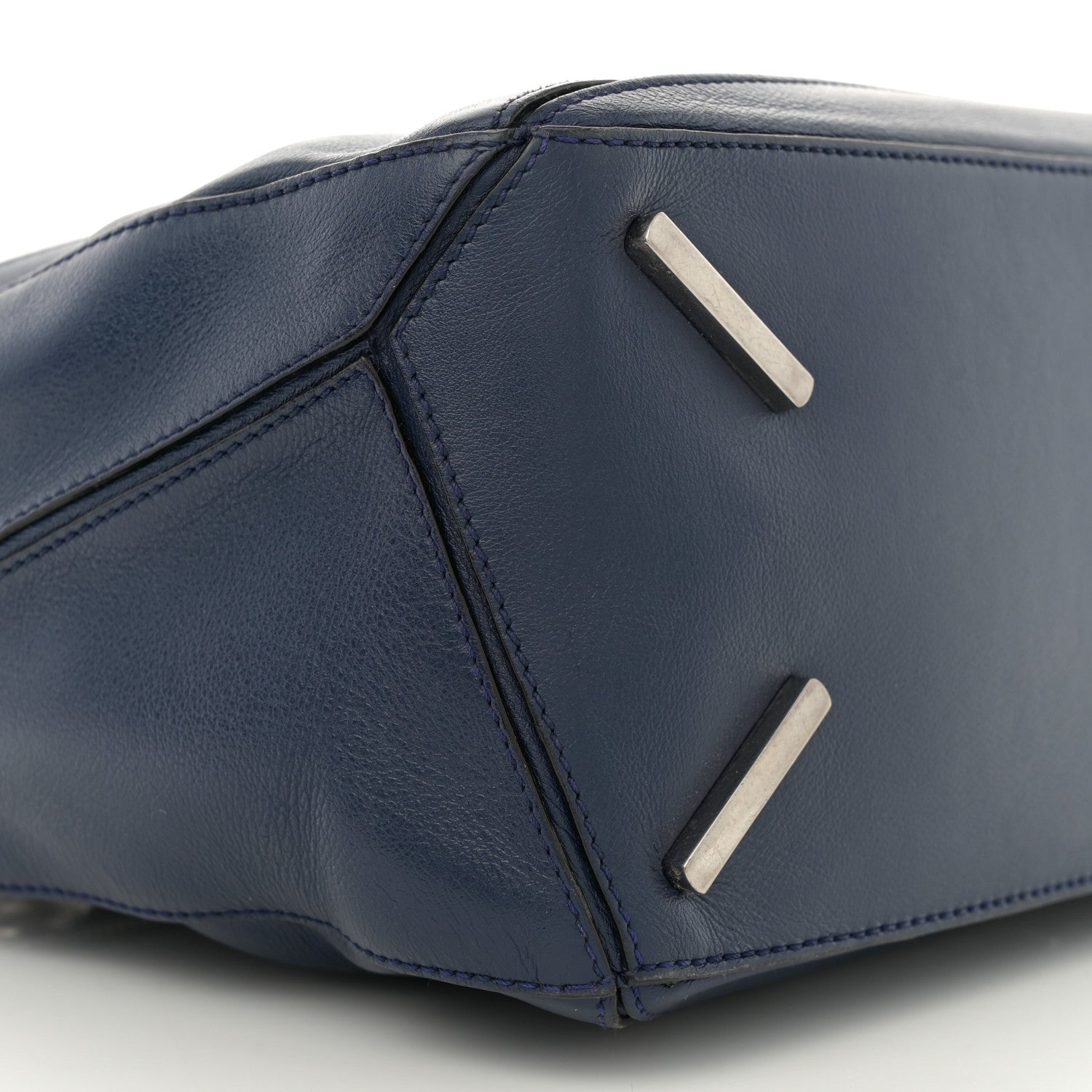 Loewe Calfskin Medium Puzzle Bag  Marine 9 of 11