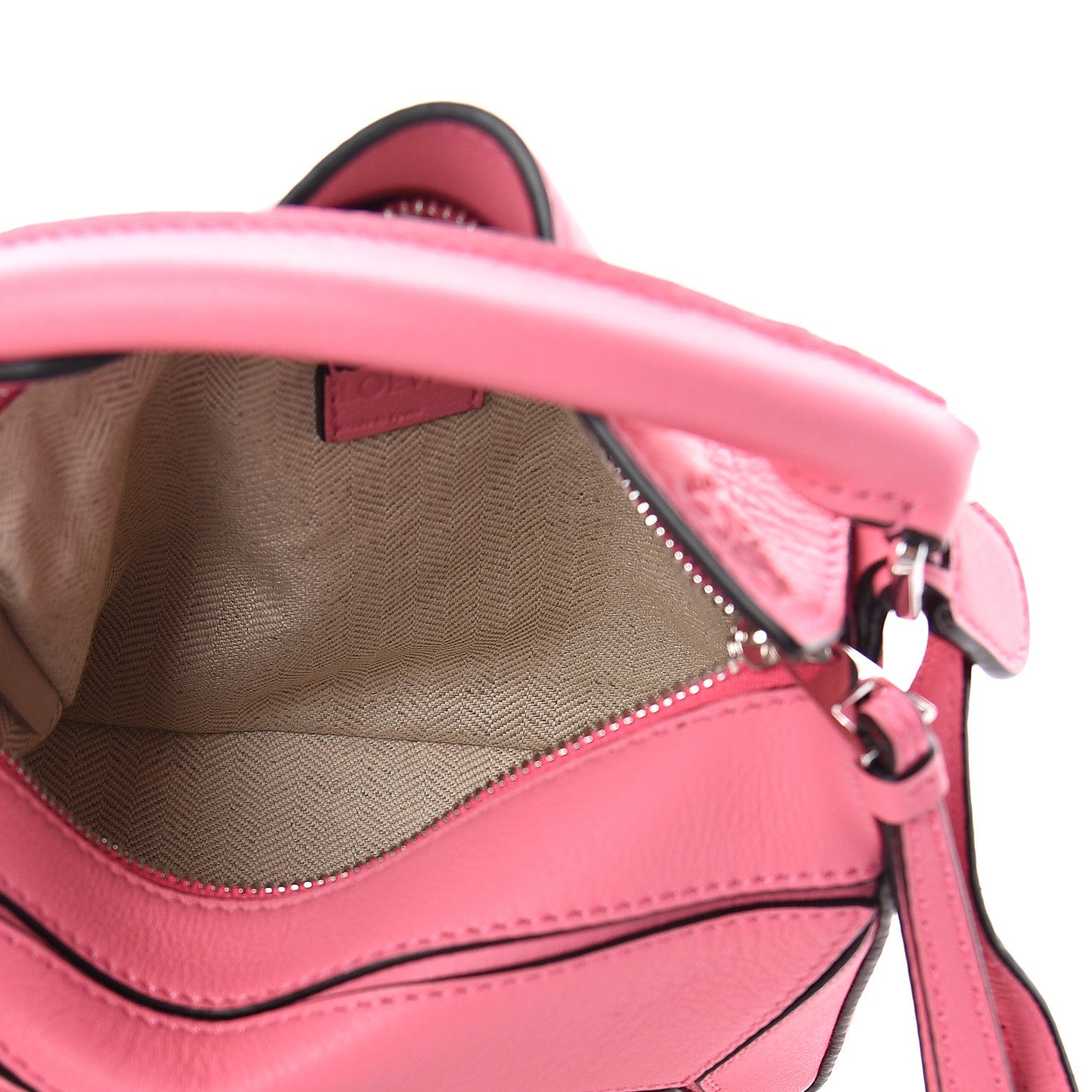 Loewe Calfskin Mini Puzzle Bag Wild Rose 4 of 8