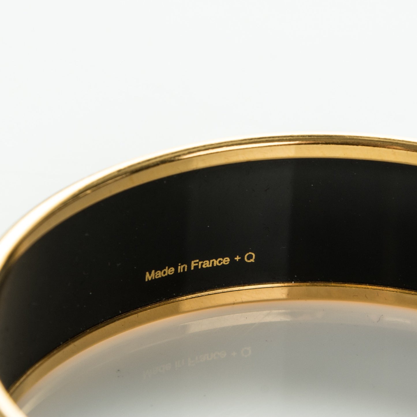 Enamel Printed Wide Balcons du Guadalquivir Bracelet 62 Gold
