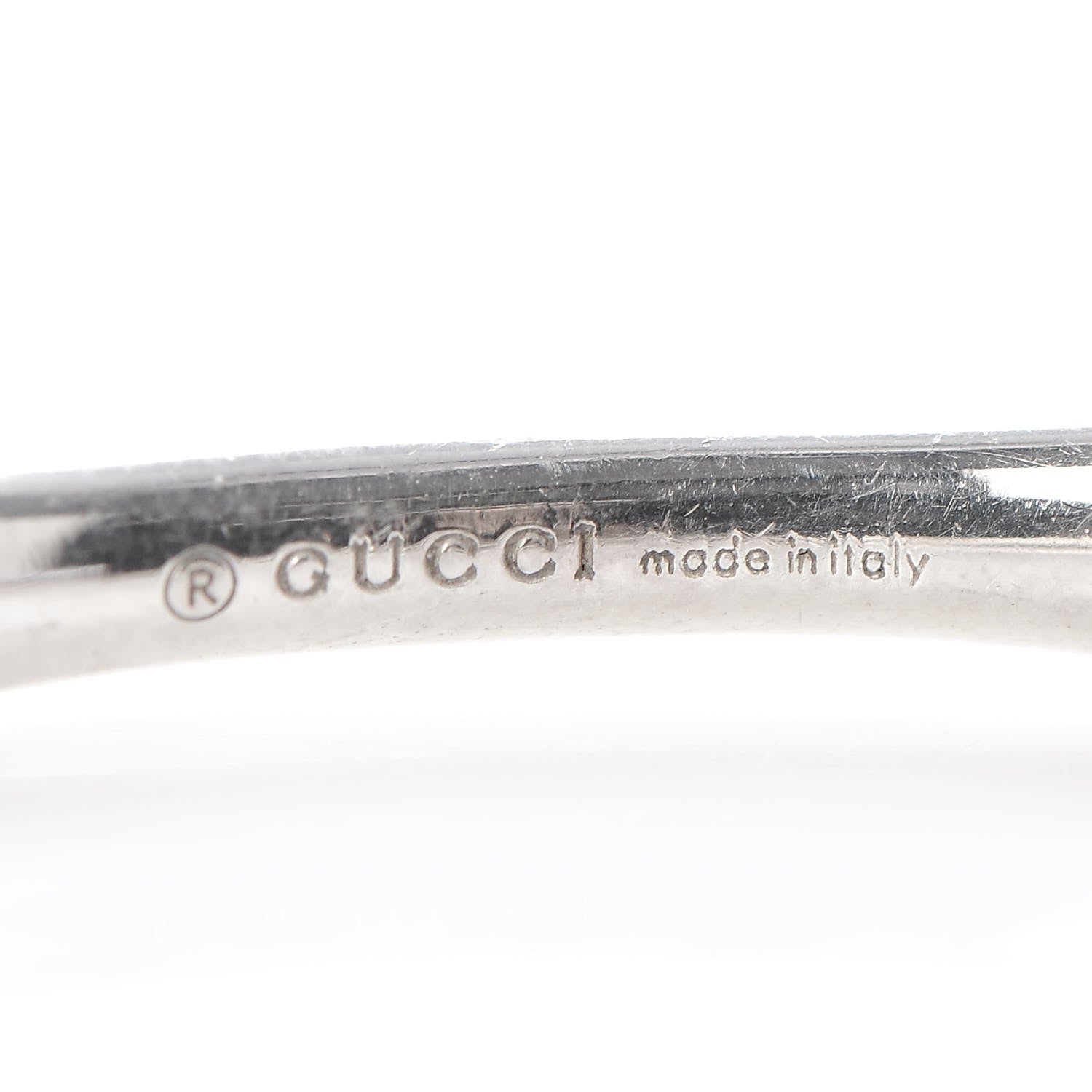 Gucci Sterling Silver Bamboo Hoop Earrings 5 of 9