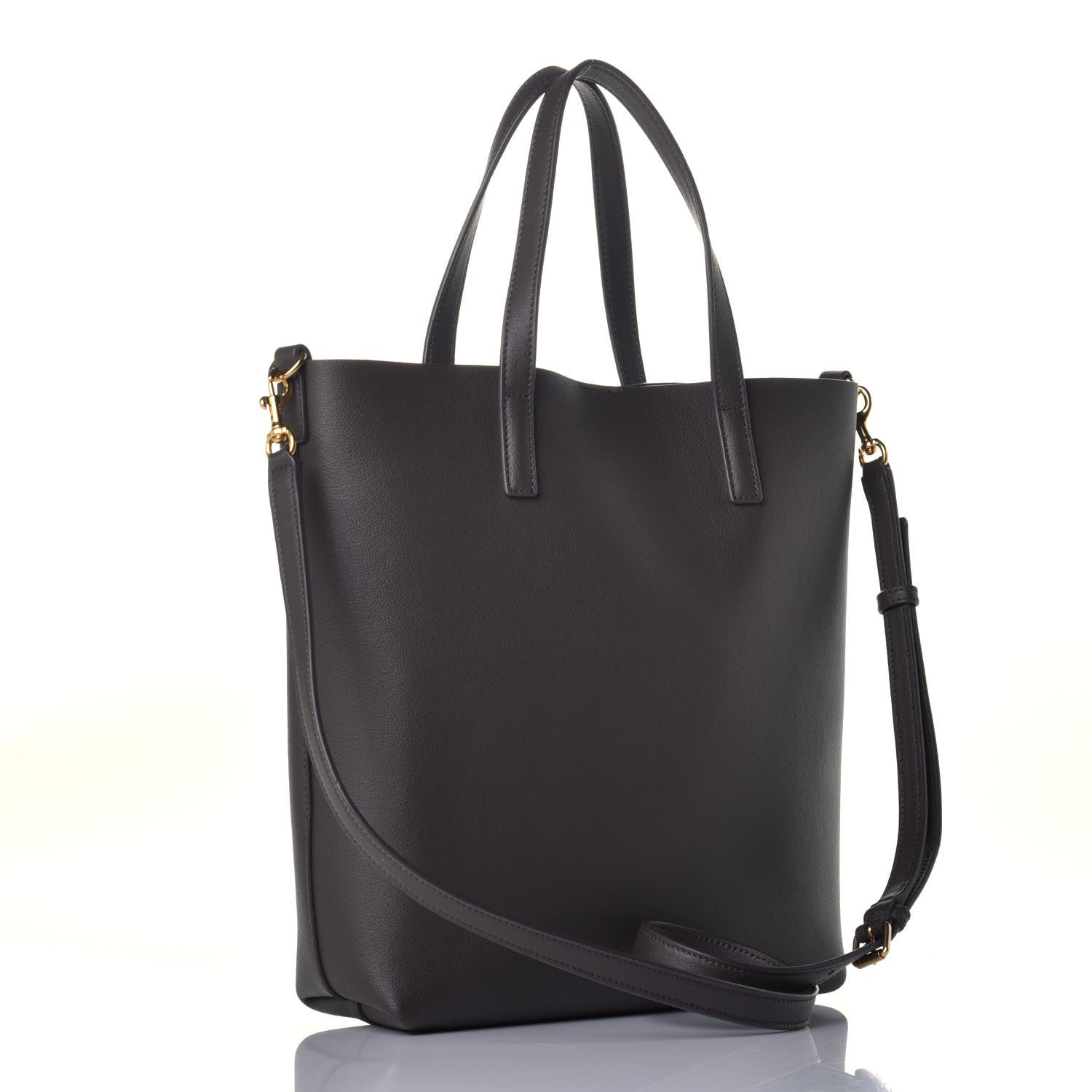Saint Laurent Calfskin Toy Shopping Tote Pebble 4 of 10