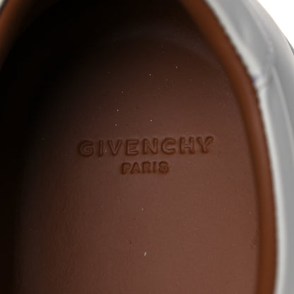 Givenchy Calfskin Band Logo Womens Urban Street Sneakers 40 White Black 7 of 9