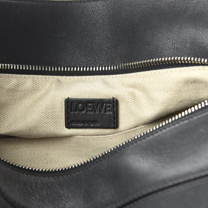 Loewe Calfskin Medium Puzzle Bag Black 8 of 9