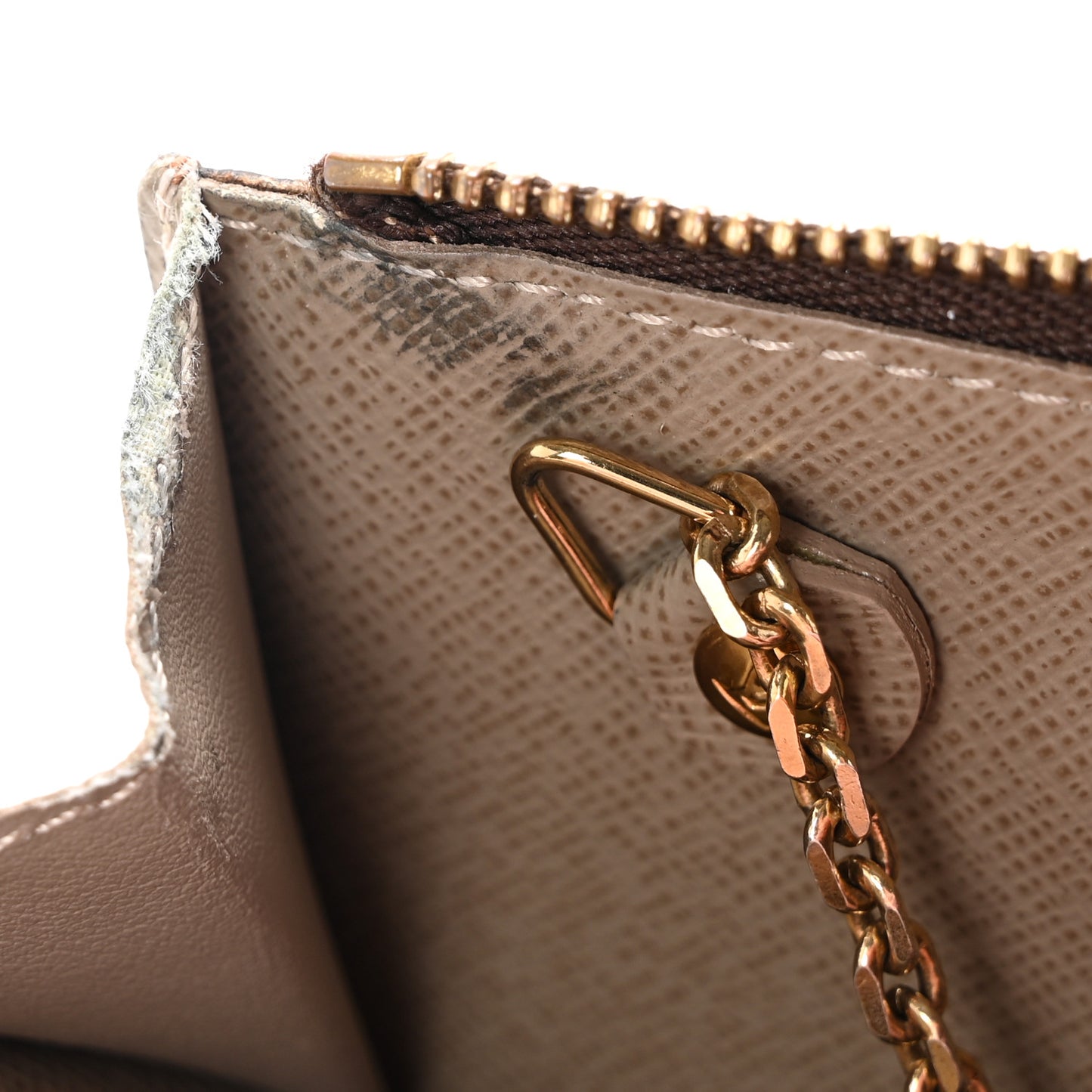 Damier Ebene Trunks and Bags Key Pouch