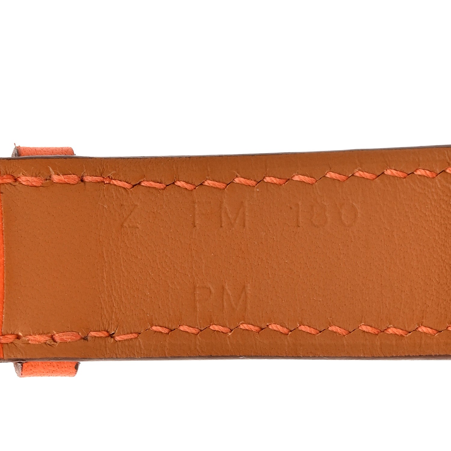 Hermes Swift 41mm Apple Watch Single Tour Band Orange 4 of 6