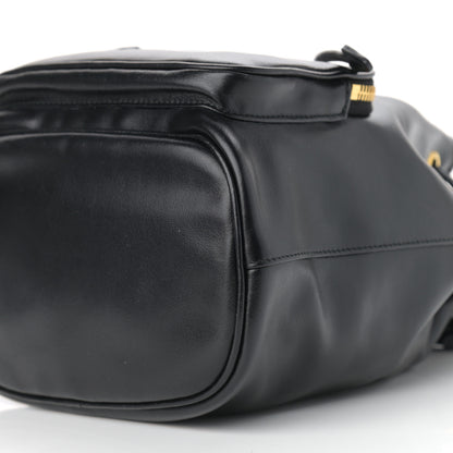 Prada Soft Calfskin Saffiano Mini Bucket Crossbody Bag Black 9 of 9