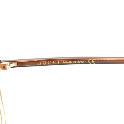 Gucci Acetate Oversize Round Frame Sunglasses GG0546SK Tortoise 5 of 6